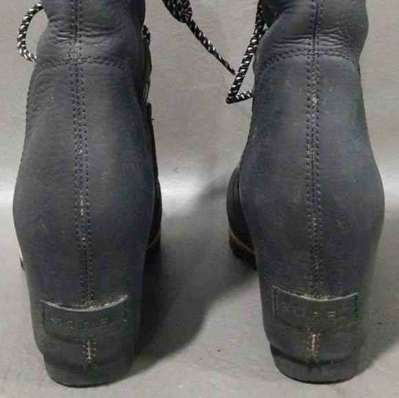 Sorel Joan of Arctic Wedge Boots Womens 8.5 - Picture 4 of 6
